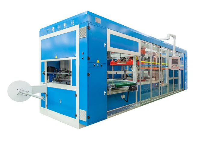 Servó jákvæð og neikvæð þrýsting hitamótunarvél